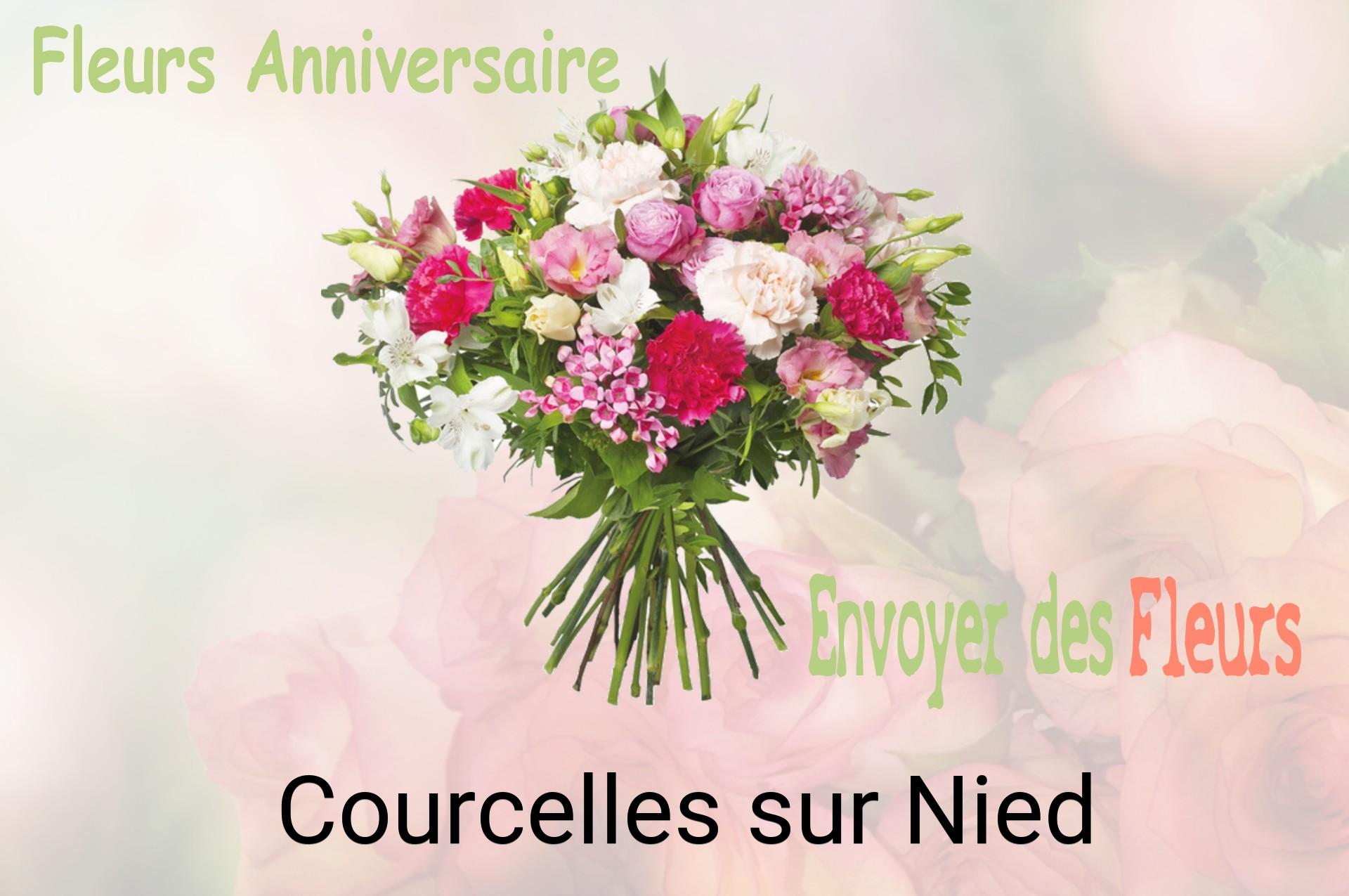 Bouquet de fleurs d’anniversaire livré à Courcelles-sur-Nied
